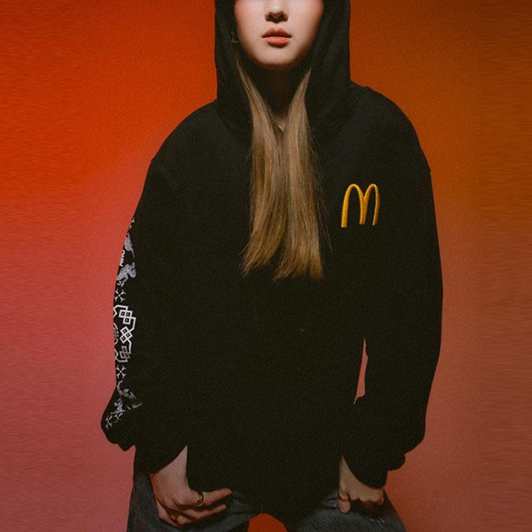 CLOT X McDonald's McSpicy Hoodie 6976162170056