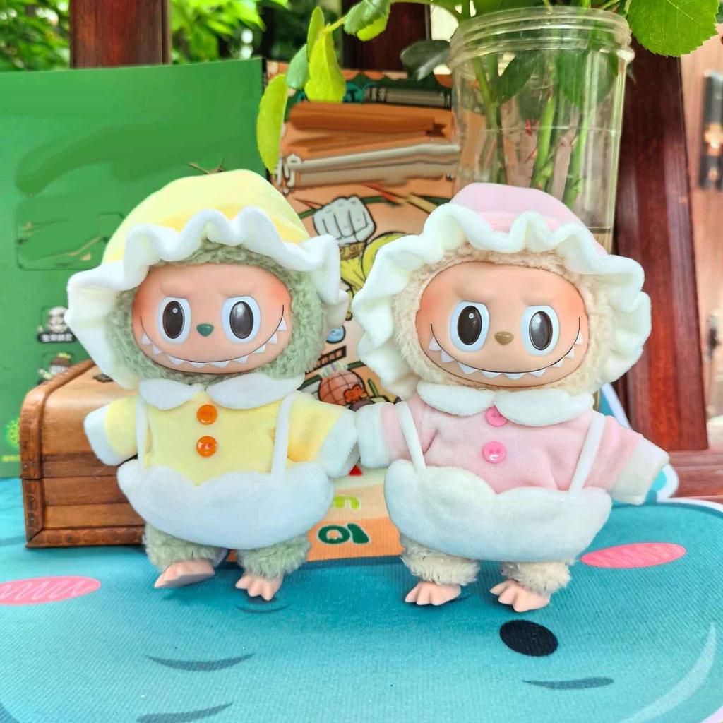 3 Pieces Plush Doll Nightwear Dress up Birthday Gifts Flexibility Decoration for Little Girls Hands