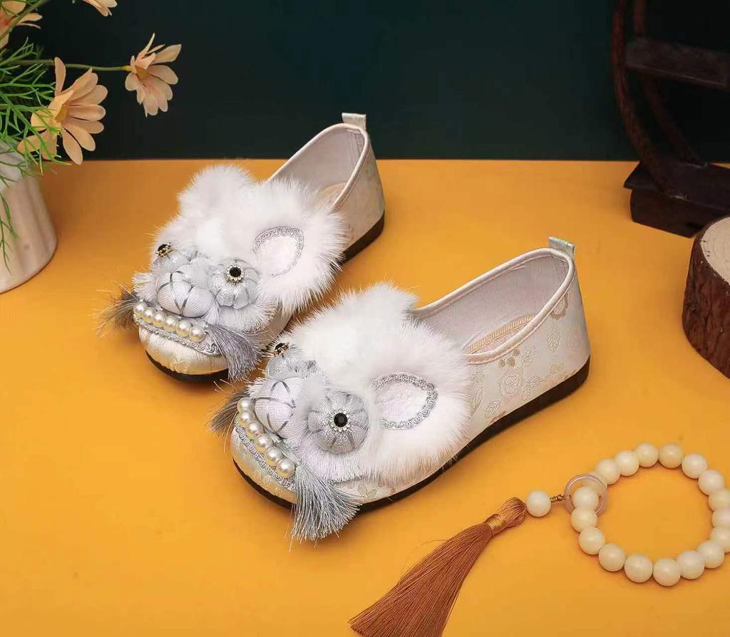 2025 Frühling Damen Handgefertigte Tigerkopfschuhe, Bequemer Ethno-Stil mit Weichsohle, Neue Chinesische Immaterielle Kulturerbe-Kollektion
