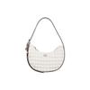 New PU Crescent Bag, Handbag, Shoulder Bag Women's Ivory White DH3442-114