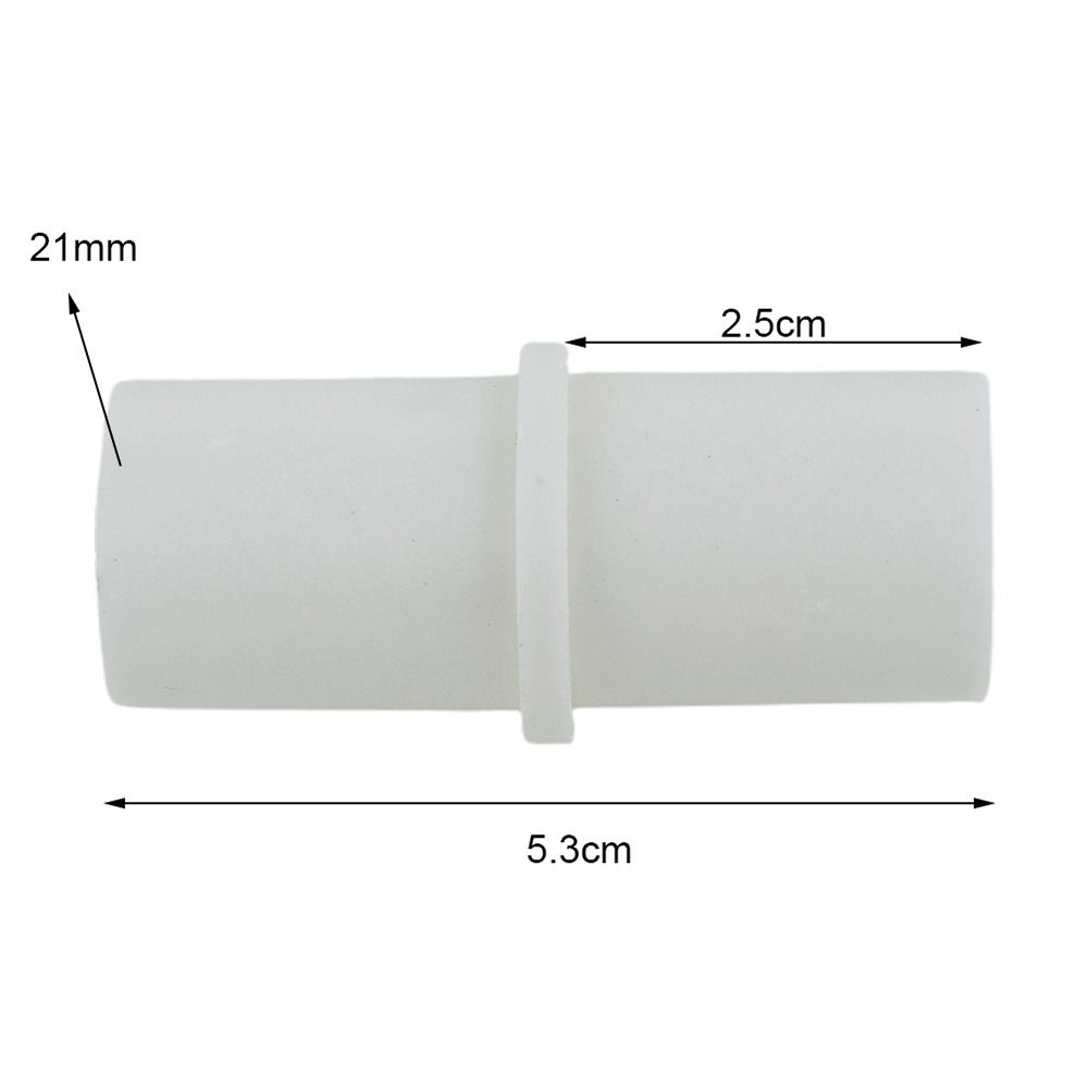 1/2Set Strong Reliable Connection Drain Hose Connector with 2 Clamps Tube Fitting Washer Hose Adapter Kit