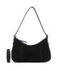 Monsac Karia Shoulder & Crossbody Bag Suede Black Ap21-2662-Bs