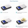 Ultra Mini Scale 1000g x 0.1g Digital Pocket Scale with LCD Display Grams and Oz 6 Units Tare Function Battery Included Compact