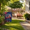 USA 250th Anniversary Garden Flag 1776-2026 Double Sided Decorative with and Stars Print for Outdoor Yard Home