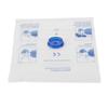 10pcs Disposable Cardiopulmonary Resuscitation Barrier Face Shield with One Way Valve for Training
