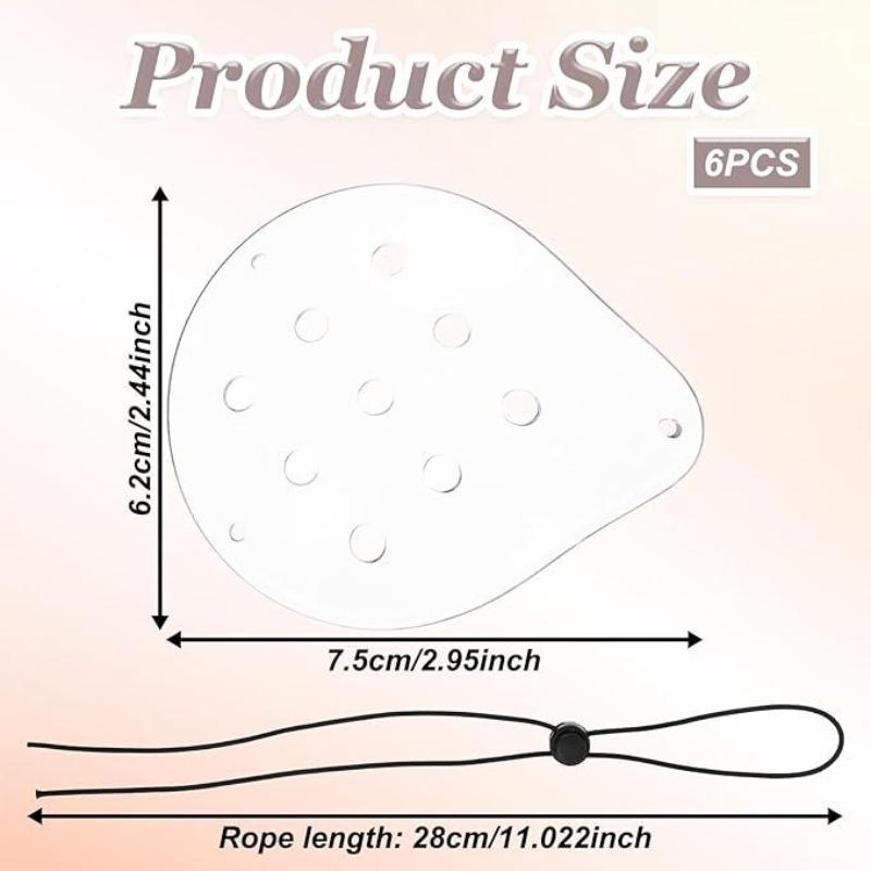 

Регулируемая прозрачная многодырочная маска для глаз – Дышащая защитная повязка на один глаз для послеоперационного использования