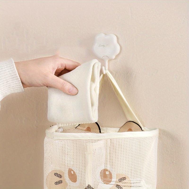 Breathable Mesh Underwear Organizer Bag Wall Hanging Storage Bag for Socks Underwear Organizer Bedroom Wardrobe Organizer