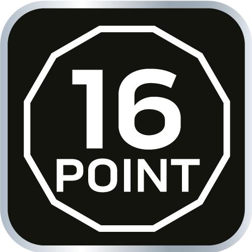 Oil filter socket 86 mm, 16-point