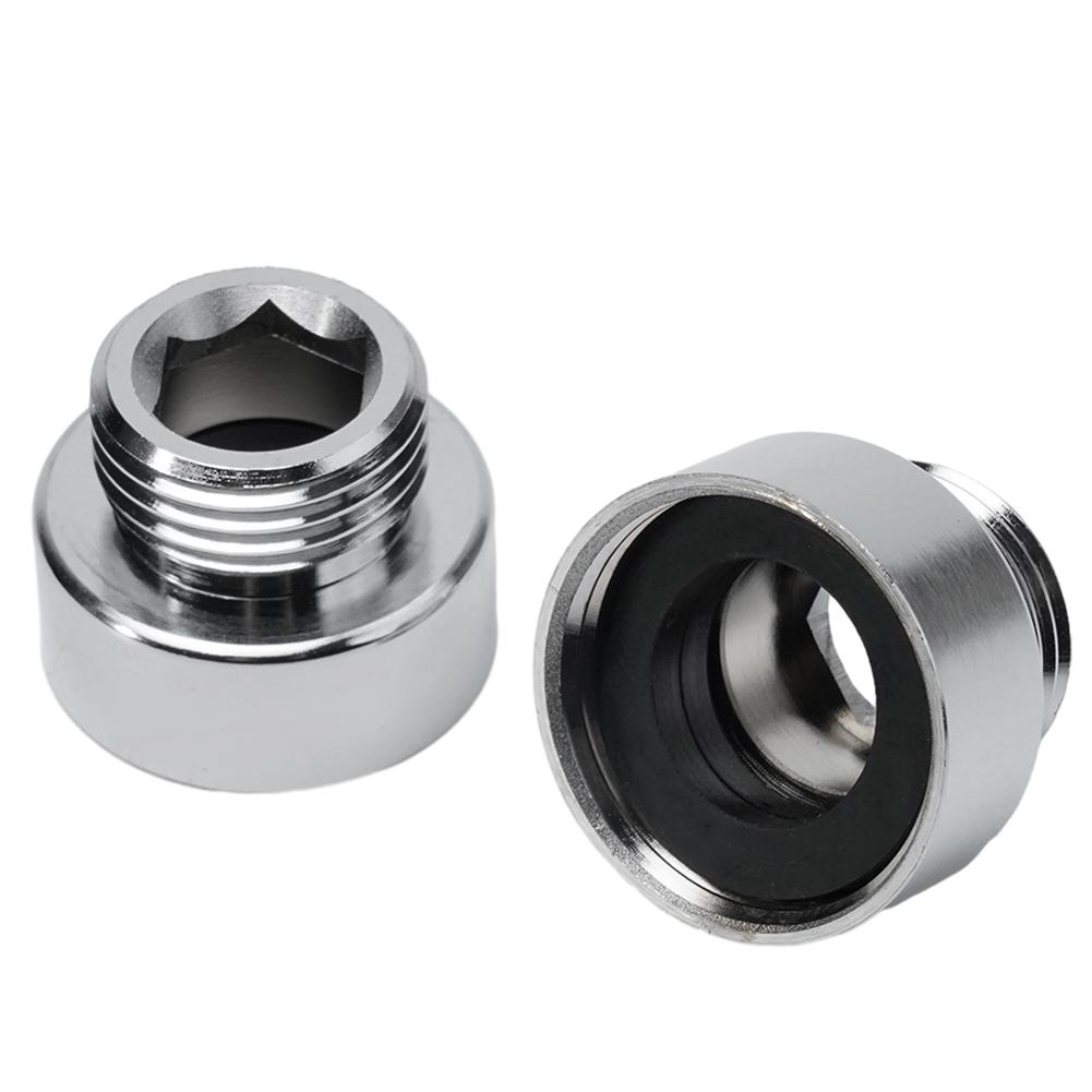 High Quality Chrome Plated Shower Head Adapter 34 Female To 12 Male Reducer