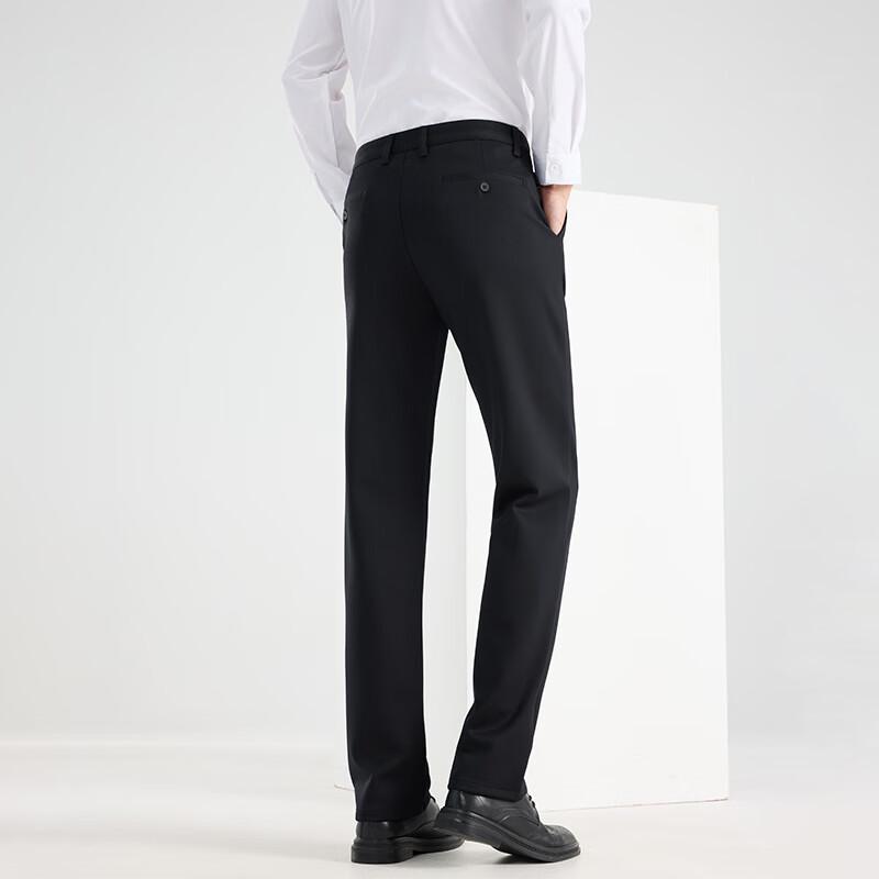 FengXun Men's Straight-Leg Casual Trousers