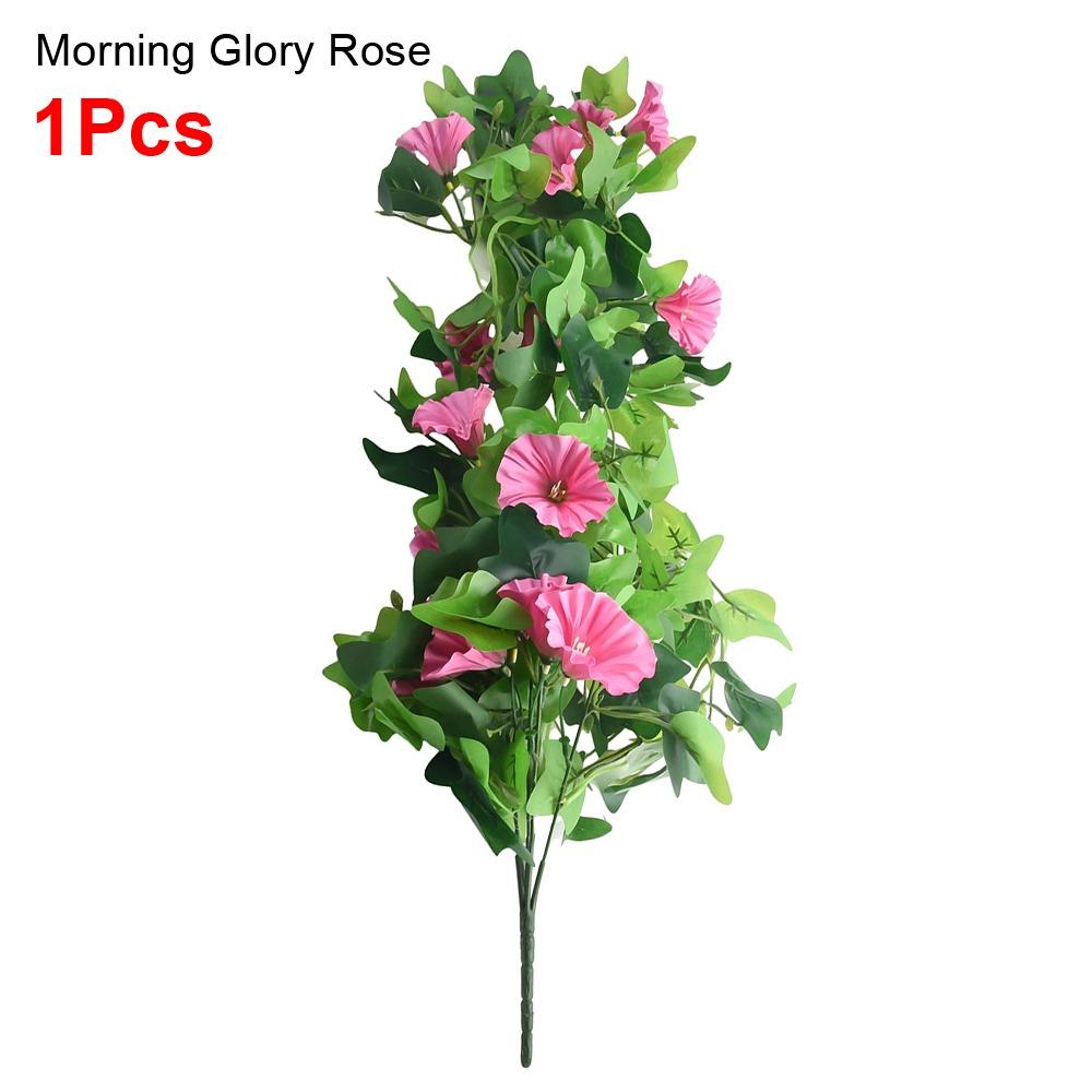 1Pcs Pink Blue White Purple Artificial Vines Plants 100cm Fake Vine Rattans  Outdoor Wedding Party