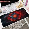 XXL Red Texture Mouse Pad Fashion Design Sakura Mousepad Computer Game Large Table Mat Rubber Anti-Slip Mechanical Keyboard Pads