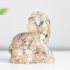 Natural Crystal Resin Figurine With Success Symbol For Home Decoration Gift