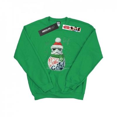 Mens Stormtrooper Up To Snow Good Sweatshirt