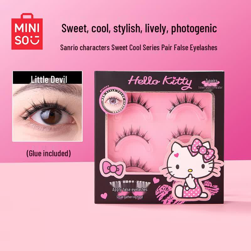MINISO Sanrio Characters Sweet & Cool False Eyelashes
