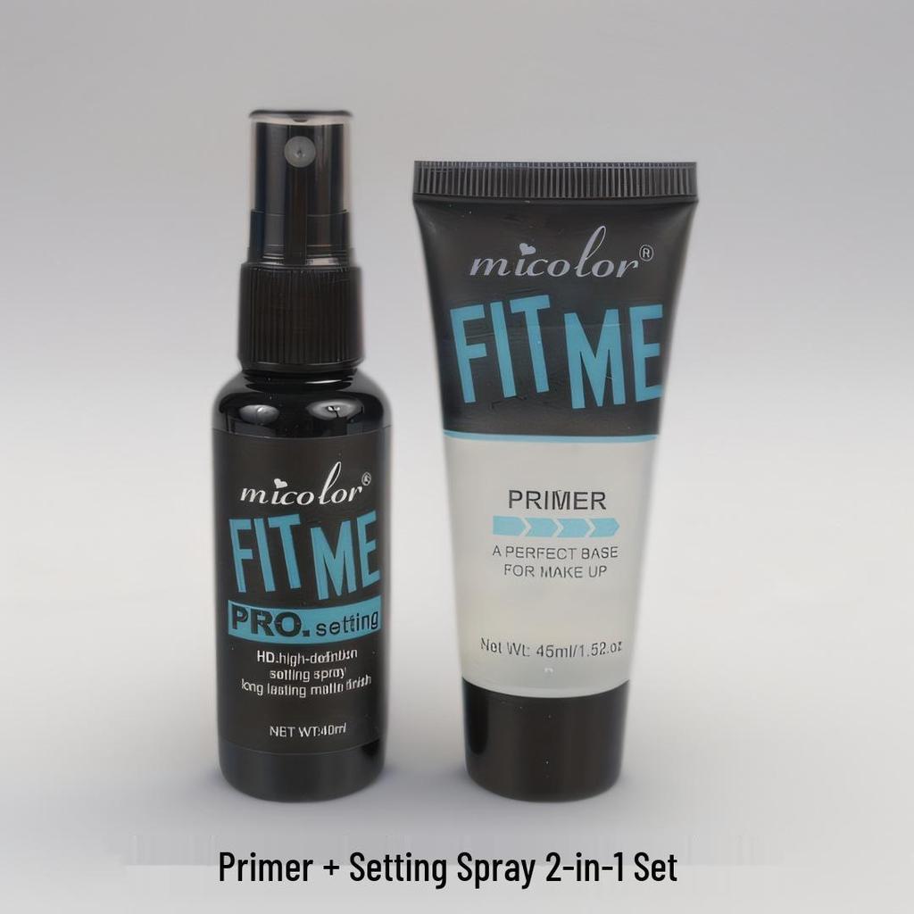 2-in-1 Cross-Border Primer & Setting Spray: Long-Lasting, Quick-Dry, Moisturizing Makeup Base
