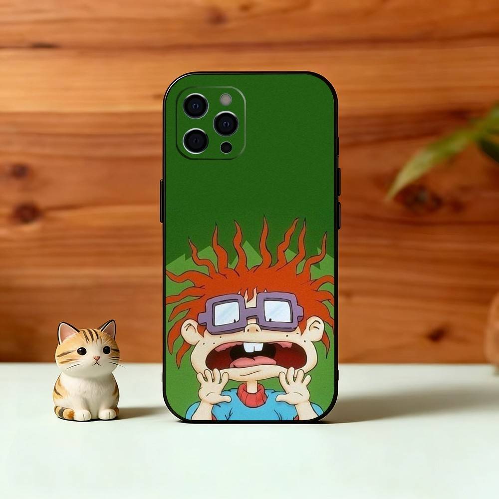Rugrat C-Chuckie A-Angelica Phone Case Silicone Soft For IPhone 17 16 15 14 13 12 11 X XR Plus Pro Max Plus
