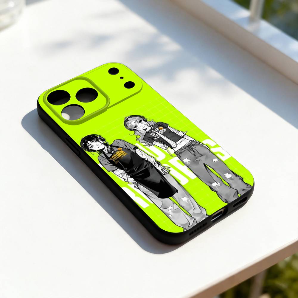 

Cute A-Aya O-Osawa Phone Case Silicone Black Soft For iPhone 17,16,15,14,13,12,11,Pro,Max,Plus,E,SE4,Air,Mini iPhone17pro