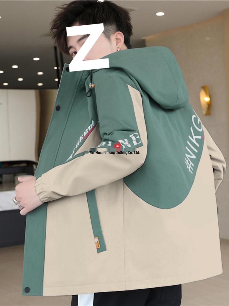 2025 Spring/Autumn Youth Boys' Stylish Casual Jacket for Middle School Students