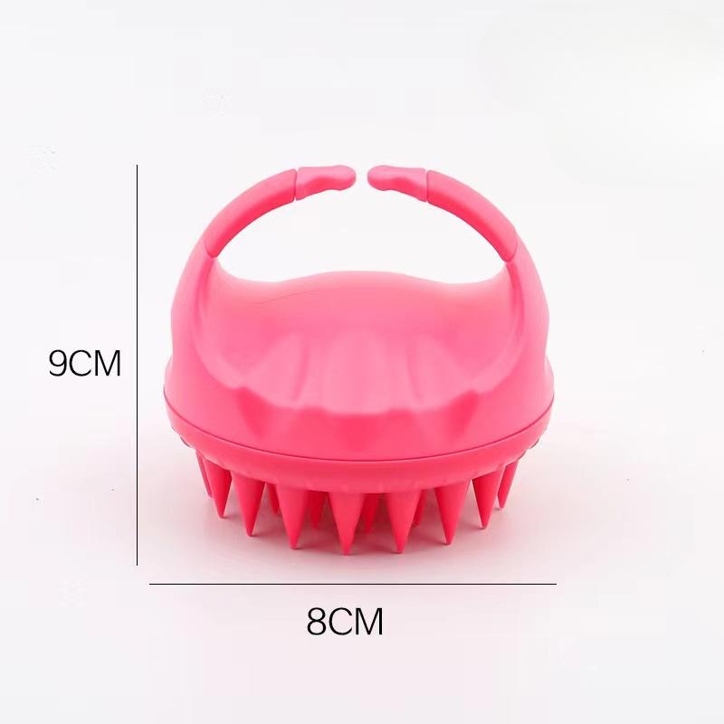 Silicone Hair Wash, Scalp Massage, Comb, Bath, Shower, Scrubbing, Silicone Brush