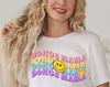 Bonus Mama Retro T-Shirt, Hippie Stepmom Mother's Day Tee