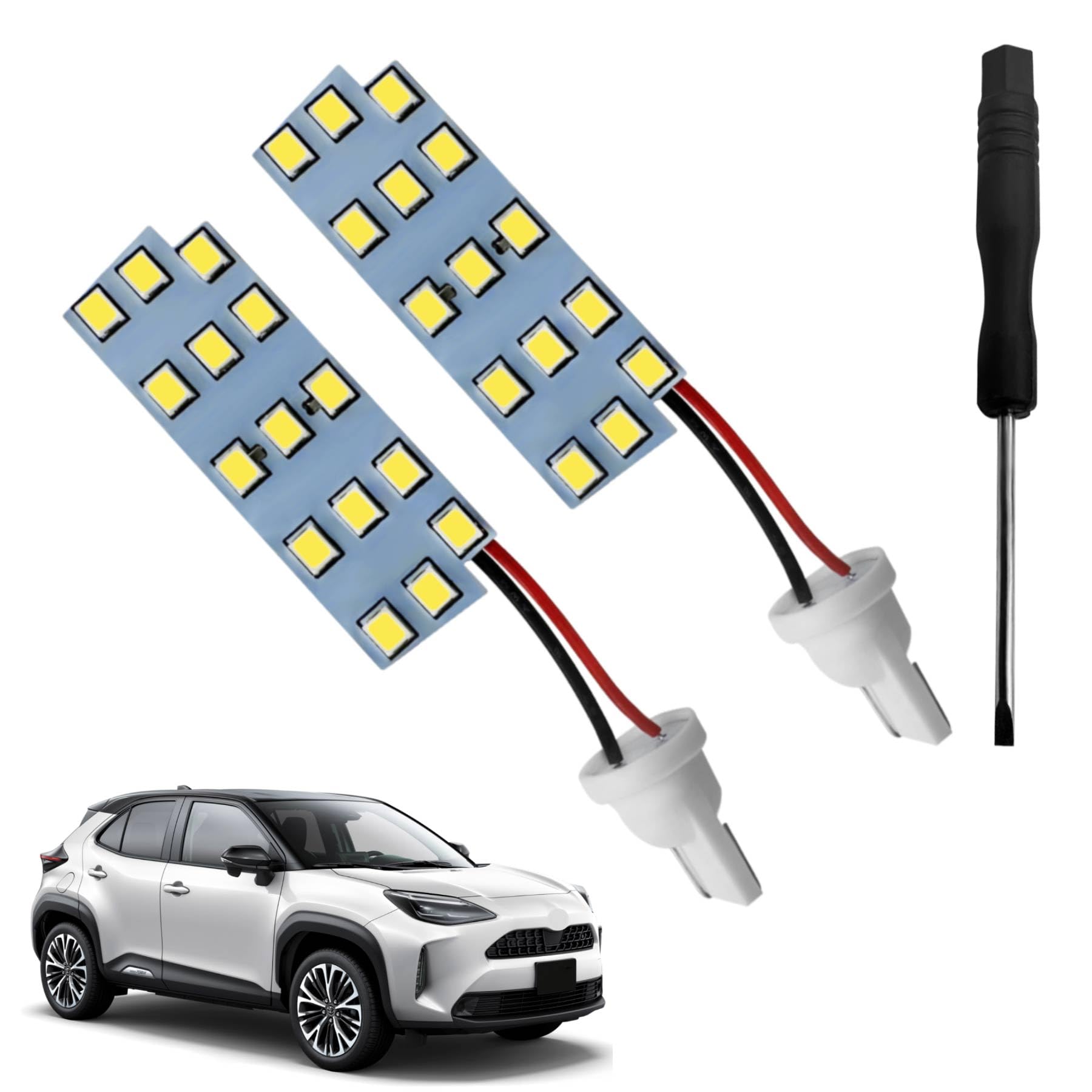 

номерной знак Yaris установка KONPON/LED свет/Toyota Cross/Заказные детали/Легко