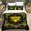 Yu-Gi-Oh! Card Printed Bedding Set Single Twin Full Queen King Size Polyester Bedroom Duvet Cover Aldult Kids Quilt Cover Set