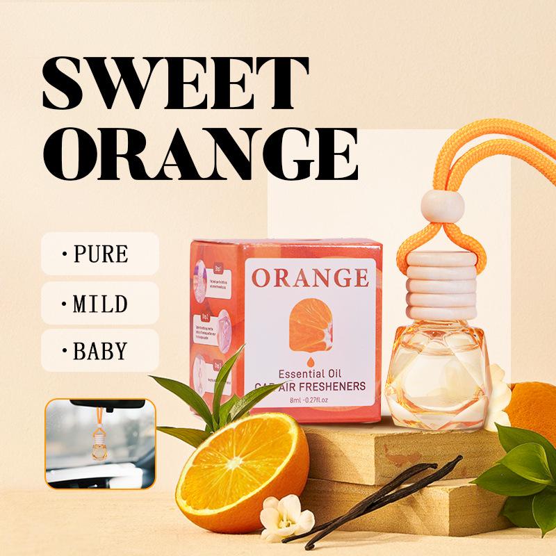 High-Grade Aroma Essential Oil Pendant: Long-Lasting, Odor-Removing Car Fragrance 