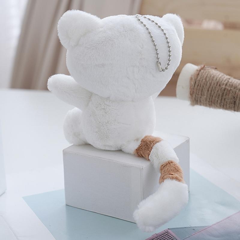 Κρεμαστό Κουκλάκι από Βελούδο με Γέμιση Βαμβάκι PP 12 εκ. Μπρελόκ για Σχολική Τσάντα Δώρα Γενεθλίων για Παιδιά