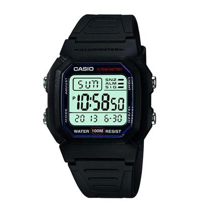 Watch Product Black [Casio Import] W800H-1A Men's [Product]