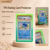 PSA Graded Silicone TPU Protective Sleeve for American Pokemon Star Cards