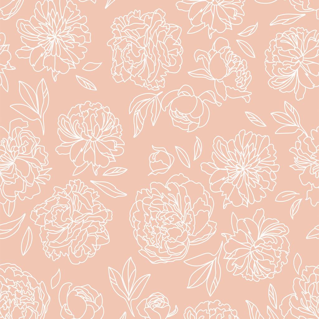 Peel and Stick Peony Floral Wallpaper Self Adhesive Blooming Flower Wall Decor Paper Waterproof Cabinet Sticker