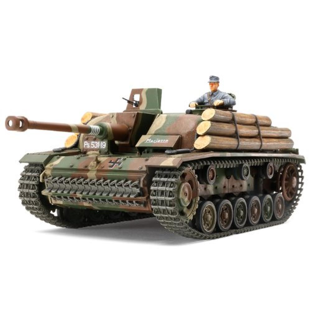 Tamiya 135 Military Miniature Series No.310 Finnish Army StuG III Type G Plastic Model 35310