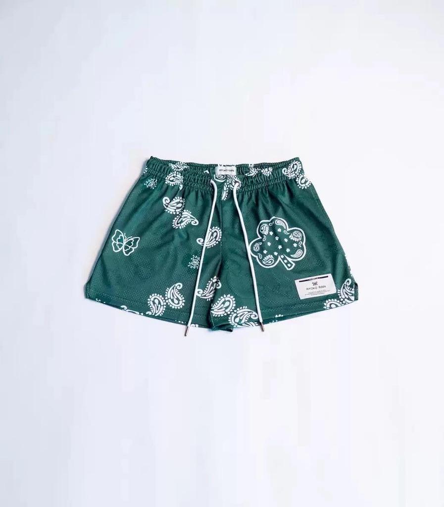 Unisex Summer Basketball Shorts: Oil Painting Style Mesh, Above Knee, Loose Fit