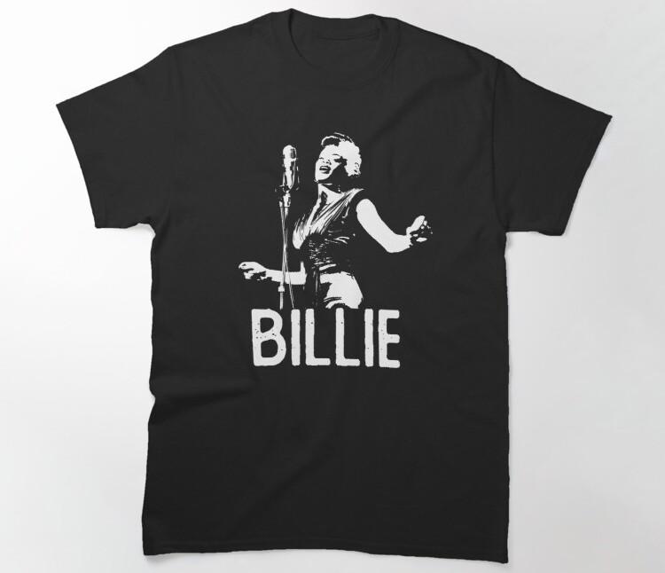 Jazz Singer Billie Holiday T-Shirt Teddy Wilson What a Little Moonlight Can Do Unisex T-Shirt M