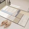 Minimally Modern Bathroom Floor Mat Absorbent Anti Slip Bathroom Door Diatomaceous Earth Quick Drying Shower Floor Mat