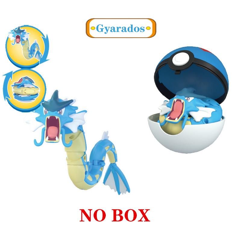 New Pok é mon Pok é Ball Transformation Ball Pikachu Charmander Eevee PVC Model Parent Child Interactive Toy Birthday Gift toys