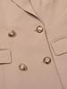 European-American Autumn/Winter Double-Breasted Slim-Fit Mid-Length Outerwear