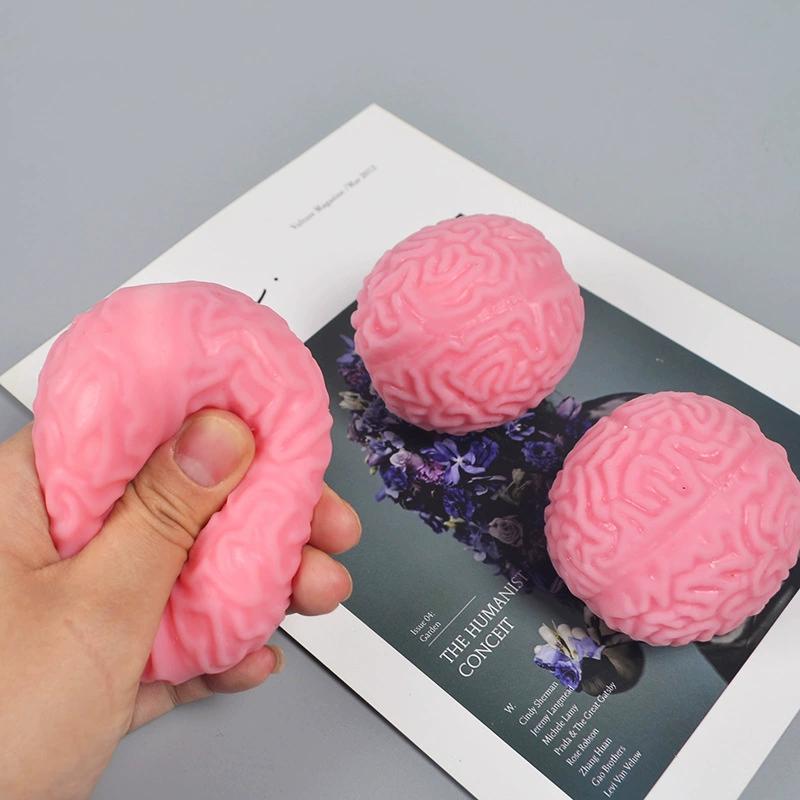 NEW Squishy Brain Stress Relief Toys Creative Quirky Simulation Brain Adult Children Improve Attention Sensory Intelligence Toys