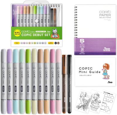Too Copic Ciao Copic Debut Made In Multicolor Illustration Markers Set, Japan,