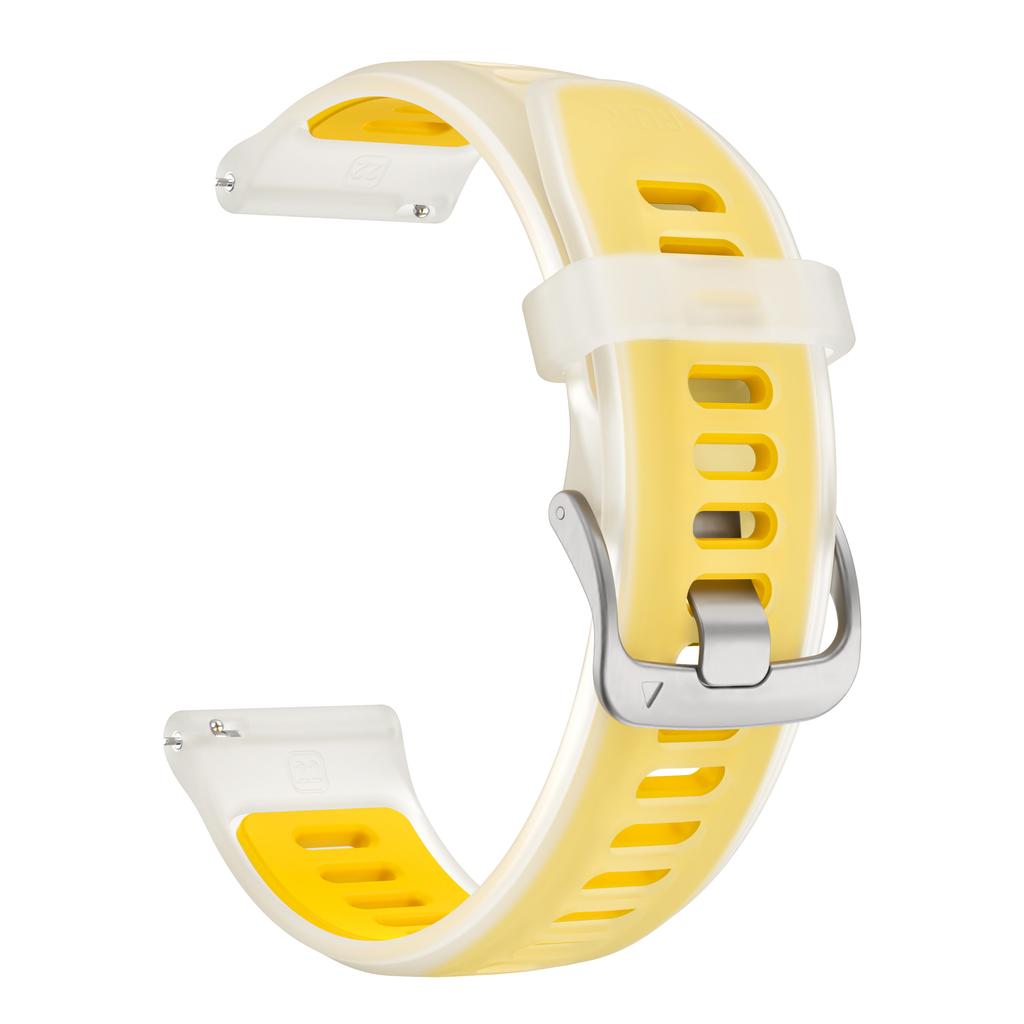 22mm Translucent Silicone Replacement Strap For Suunto 5 9 Peak Pro / Run / RACE S / Ocean / Vertical Wrist Band Bracelet