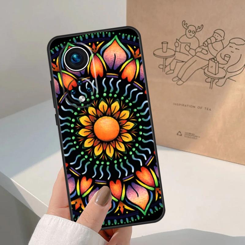 Floral Flower Mandala Design For Honor Magic 8 7 6 5 Pro Case For Honor X9d X9c X9b X9a X8c X8b Win 200 400 50 70 90 Lite