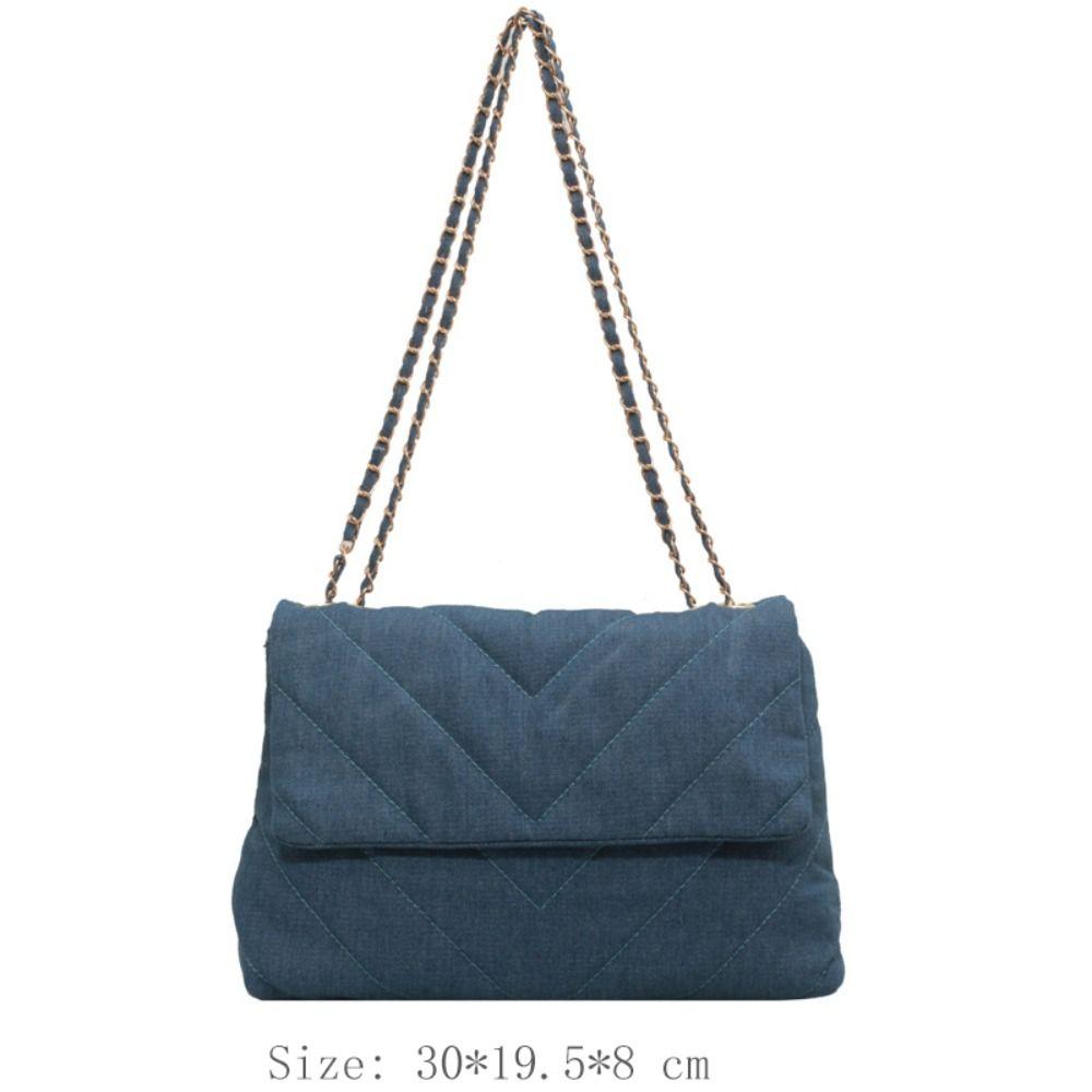 Einfarbige Canvas-Taschen Lässige Canvas-Umhängetaschen mit hoher Kapazität Einzelne Umhängetasche Damen