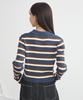Earth Music Ecology Double Zip Rib Cardigan 01000099700 Multi & Women's