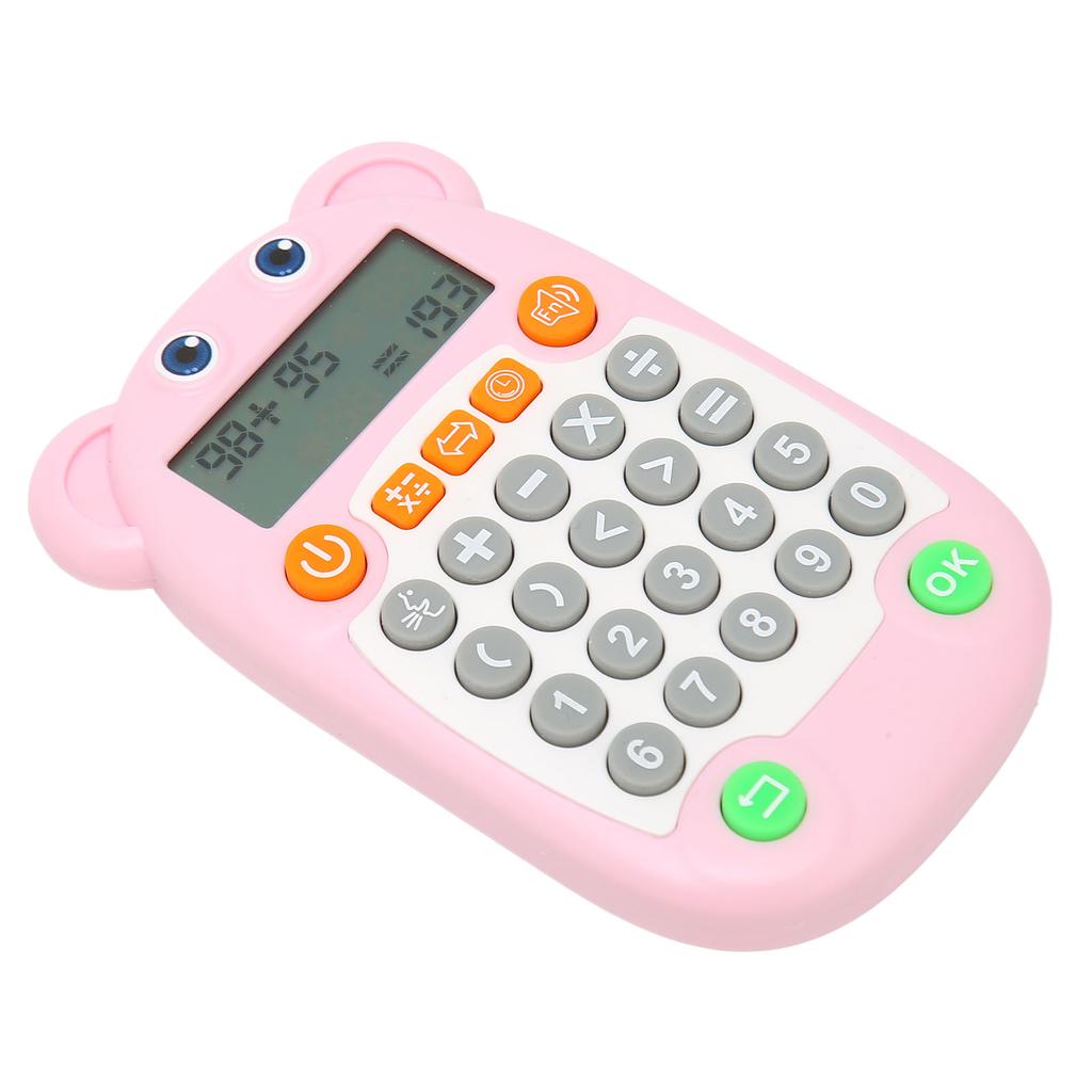 Arithmetic Exercise Toy Digital Display Voice Prompt 27 Keys USB C Charge Arithmetic Training Machine for Kids Education