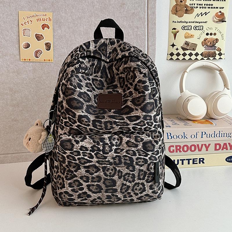 New high-end backpack schoolbag women's autumn and winter atmosphere college cool college student backpack cross-border