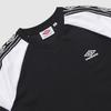 UMBRO Hbl Og Side Diamond Women'S V-Neck Short Sleeve T-Shirt Black (Uq322Crs81)