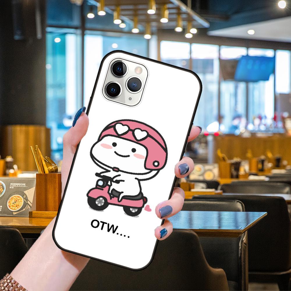 Phone Case For Apple IPhone 13 12 11 Mini Pro MAX SE X XS XR 8 7 6 S Plus Black Cover Coque Art Etui Soft Shell Qubys Sticker
