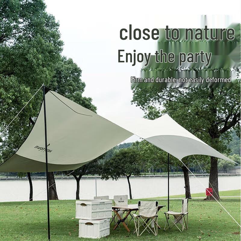 He Dawu Hexagonal Outdoor Sunshade Canopy