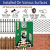 2D Flat 8×12 Inch Funny Cat In The Toilet Metal Sign - Whimsical Colorful Bathroom Wall Decor, Aluminum Hanging for Restroom, Home or Cat Lover's